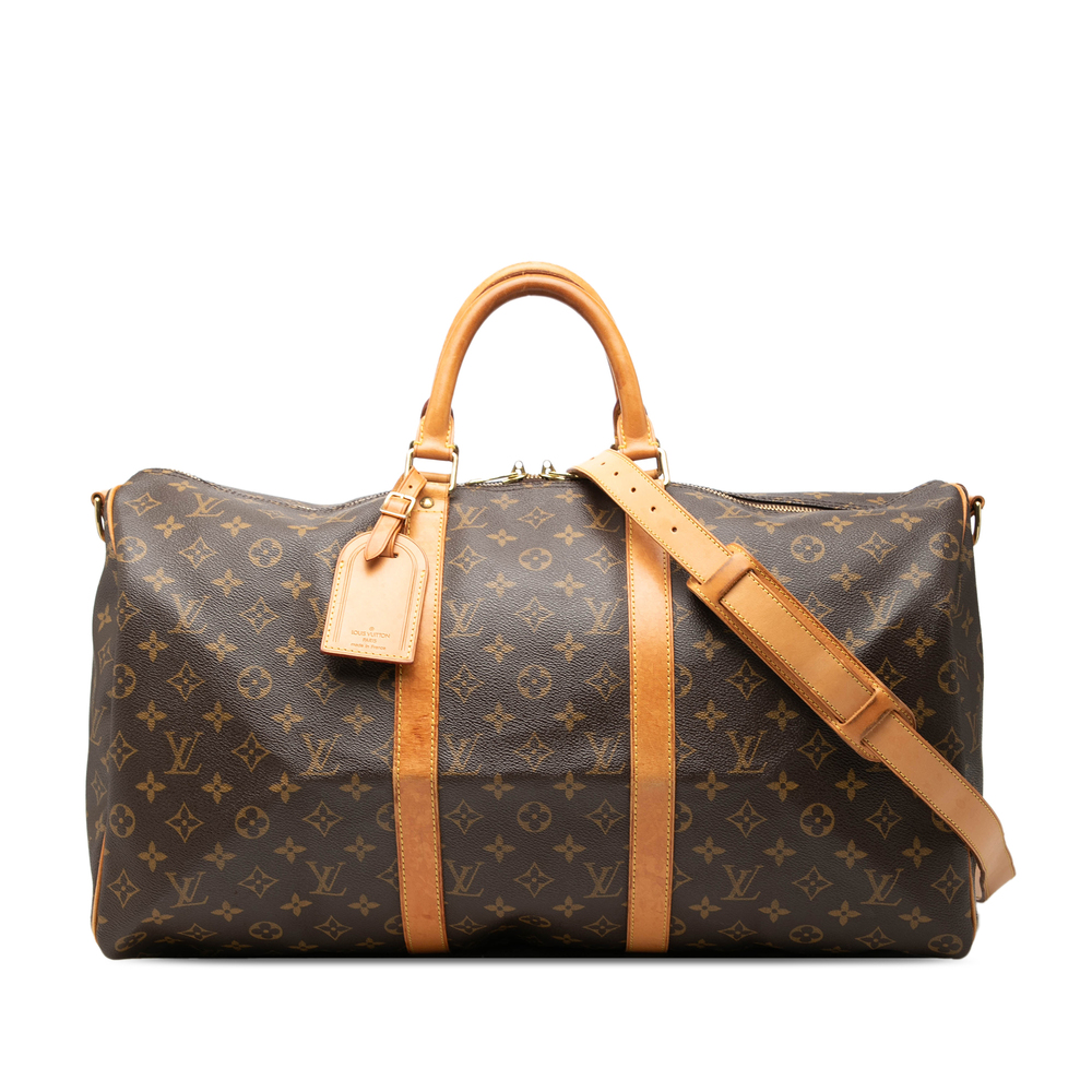 Pre-Loved Louis Vuitton Monogram Keepall Bandouliere 50